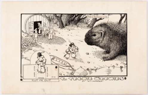 William Donahey The Teenie Weenies Sunday Comic Strip Original Art dated 12-6-59 (News Syndicate Co., 1959).... | Heritage