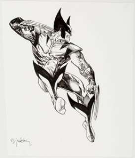 Bill Sienkiewicz - Wolverine Illustration Original Art (undated).... | Heritage