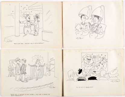 Cy Olson - Single Panel Gags Original Art Group of 100 (c. 1960s). ... (Total: 100 Original Art) | Heritage