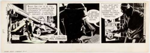 Al Williamson Secret Agent Corrigan Daily Comic Strip Original Art dated 4-5-71 (King Features Syndicate, 1971).... | Heritage