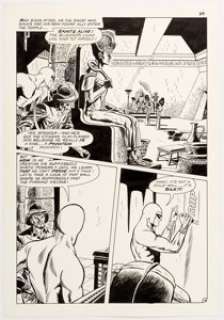 Jim Aparo The Phantom #32 Story Page 18 Original Art (Charlton, 1969).... | Heritage