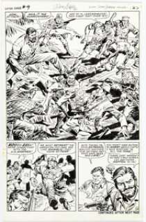 Dick Ayers and John Severin Capt. Savage and His Leatherneck Raisers #19 Story Page 18 Original Art (Marvel Comics... | Heritage