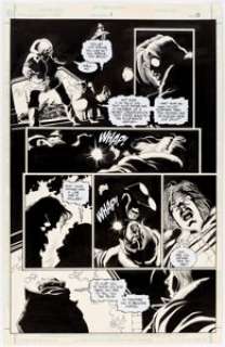 Joe Quesada and Kevin Nowlan Batman: Sword of Azrael #1 Story Page 13 Original Art (DC, 1992).... | Heritage