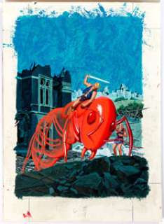 George Wilson Mighty Samson #23 Cover Original Art (Gold Key, 1974).... | Heritage