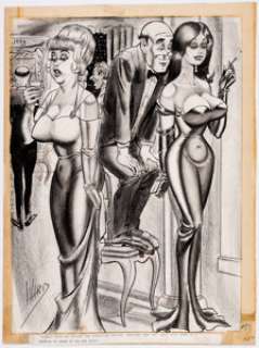 Bill Ward Romp October-1970 Illustration Original Art (Visual Varieties/Humorama, 1970).... | Heritage