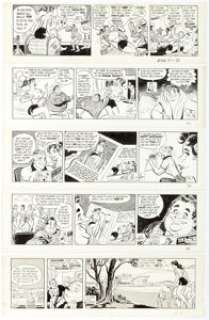  - Bob Lubbers Long Sam Daily Comic Strip Original Art Group of 10 (United Feature Syndicate, 1957-61).... (Total: 10 Original Art)