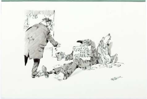  - Bruce Bolinger - One Panel Gag Illustration Original Art (2014)....