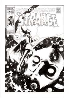 Dean Ormston - Doctor Strange & Eternity Specialty Illustration Original Art (c. 2010)....