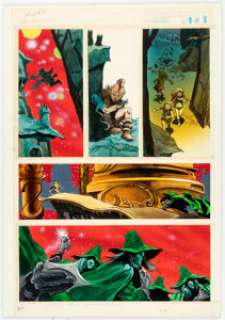 John Buscema, Rudy Nebres, and Peter Ledger Marvel Super Special #11 "Weird World" Story Page 10 Original Art (Mar... | Heritage