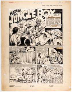 Henry Kiefer Jungle Comics #22 Story Page 1 Original Art (Fiction House, 1941).... | Heritage