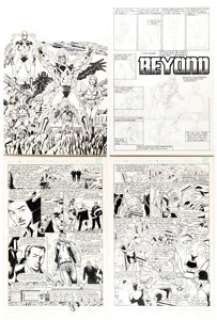 Robb Phipps Captain Beyond Cover and Story Page Original Art Group of 4 (c. 1979-1990).... (Total: 4 Original Art)