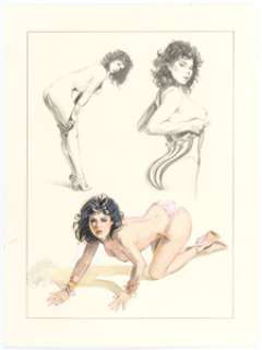Jim Silke - Pin-Up Girl Illustration Original Art (2004).... | Heritage