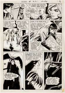 Irv Novick and Dick Giordano Batman #221 Story Page 5 Original Art (DC Comics, 1970). Great images of Bruce Wayne - | Heritage