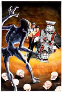 John Ridgway Chiller #2 Cover Original Art (Epic/Marvel, 1993). Unusual cover to the final issue of the limited -