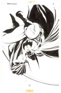 Tim Sale Batman: Ghosts Legends of the Dark Knight Halloween Special Story Page 6 Original Art (DC, 1995). This - | Heritage