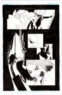 Eduardo Risso Flashpoint: Knight of Vengeance #3 Story Page 11 Original Art (DC Comics, 2011). This three issue -