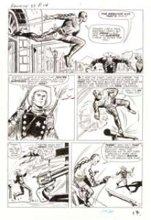 Dick Ayers Rawhide Kid #37 Story Page 11 Original Art (Marvel, 1963). The Rawhide Kid is disarmed by the - | Heritage