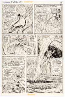 Curt Swan and Murphy Anderson Superman #246 Story Page 15 Original Art (DC, 1971). The Man of Steel tussles with a - | Heritage