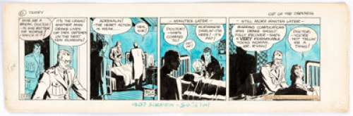 Milton Caniff Terry and the Pirates Daily Comic Strip Original Art dated 11-23-35 (Chicago Tribune-N.Y. News - | Heritage