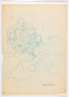 Carl Barks Donald Duck #101 Cover Preliminary Original Art Group of 2 (Gold Key, 1965). An exciting vintage cover - | Heritage