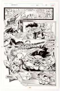 Patrick Zircher, Andrew Pepoy, and Am De La Rosa New Warriors Story Page Original Art Group of 3 (Marvel, 1996)....