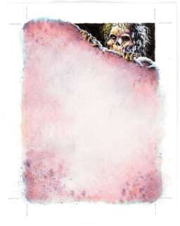 Bernie Wrightson Bernie Wrightson Series Two: More Macabre Trading Card #90 Checklist Card Painting Original Art (... | Heritage