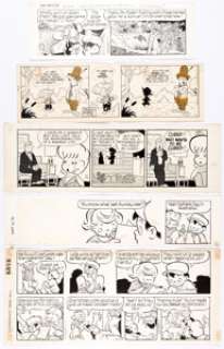 Jim Scancarelli and Others Comic Strip Original Art Group of 6 (Various Publishers, 1963-92).... (Total: 6 Original Art)
