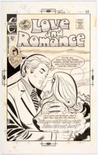Art Cappello | Love and Romance #8 Cover Original Art (Charlton, 1972). | Heritage