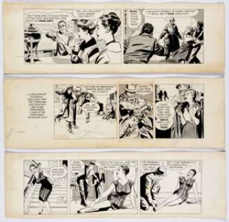 Alex Kotzky | Apartment 3-G Daily Comic Strip Original Art Group of 3 (Publishers Syndicate, 1961). | Heritage