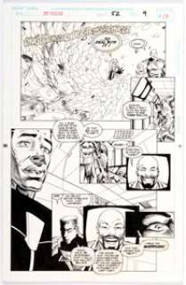 Richard Pace and Bruce Patterson - New Warriors #52 Story Page 9 Original Art (Marvel, 1994).