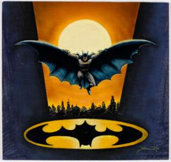 Frank Brunner - Batman Illustration Original Art (1990). Frank Brunner’s art is sought by many fans and pros - | Heritage