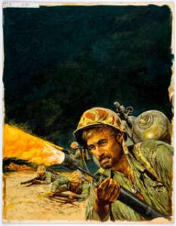 Basil Gogos | Man’s Conquest February-1966 Cover Painting Original Art (Hanro Corp., 1966). | Heritage