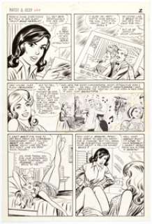Al Hartley | Patsy and Hedy #101 Story Page 2 Original Art (Marvel, 1965). | Heritage