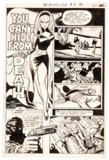 Tony Dezuniga | Witching Hour #16 Complete 5-Page Story Original Art (DC, 1971). | Heritage