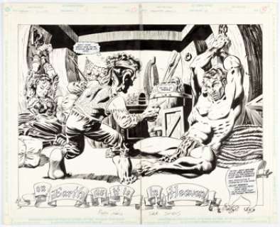 Dave Simons - Forgotten Realms #18 Title Story Pages 2 & 3 Original Art (DC, 1991).