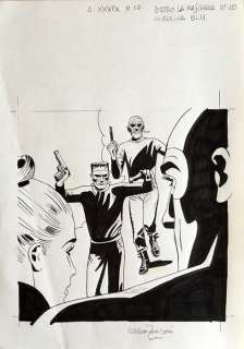 Zaniboni, Sergio | original cover for Diabolik 39th year, issue no. 10 (2000) | Catawiki