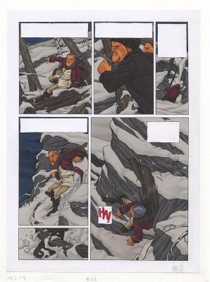 Jean-Christophe Thibert | Le Marteau des sorcières - Warul (T.1) - Planche originale n°43 | Daniel Maghen