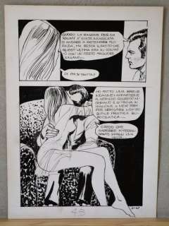 Manara, Milo | Original plate Genius no. 21 page 47 (1970) | Catawiki