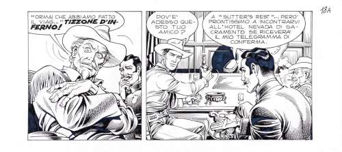 Magnus (Roberto Raviola) - "Tex - La valle del terrore", 1996 | Urania Casa d’Aste