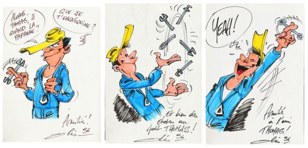 Olis | Lot 053 - Garage Isidore 1 à 3 en édition originale.… | AZ auction