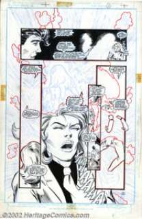 Todd McFarlane and Tony de Zuniga - Original Art for Infinity, Inc. #22, page 10, and #31, page 9 (DC, 1980s). Two - | Heritage