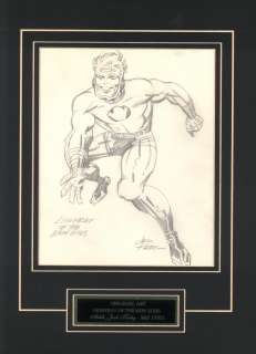 Jack Kirby - Roz Kirby‘s Personal Sketch Book: ‘Lightray‘ of the New Gods Pinup (1970S)