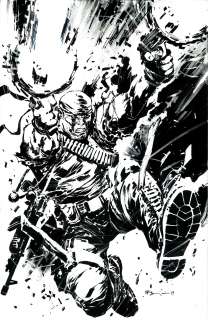 Ryan Benjamin - Deathblow Pinup Commission