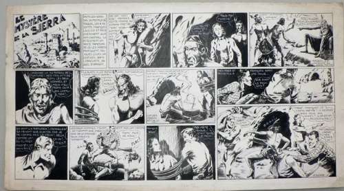 Chott. (Pierre Mouchot, Dit. 1911-1966) - CHOTT. Â« Le Mystère de la Sierra Â» 7 planches Ã …