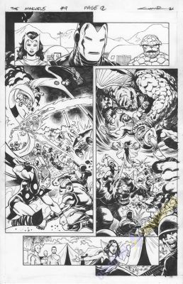 Yildiray Cinar | The Marvels #9 Page 12 | Essential Sequential