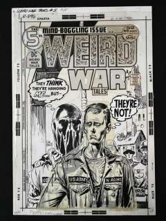 Joe Kubert Weird War Tales Original Cover Art | Weiss Auctions