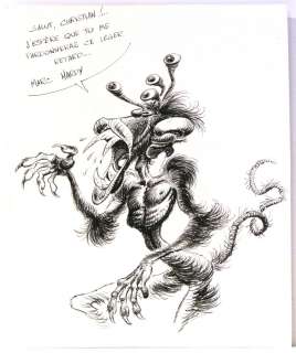 Marc Hardy - dessin original Ã  l’encre de Chine sur papier épais 20 x 24,5 cm [...] | Arthema Auction