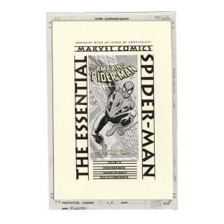 Hand-Drawn John Romita, Sr. Essential: The Amazing Spider-Man Vol. 3 Cover Illustration / MARVEL COMICS | Propstore