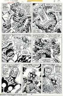 Sal Buscema and Frank Giacoia - Marvel Two-In-One Annual #3, page 19 Original Art (Marvel, 1978). A - | Heritage