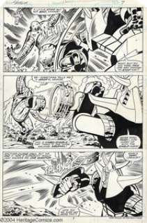 Herb Trimpe - Shogun Warriors #1, page 7 Original Art (Marvel, 1979). Its all out war between a giant monster and - | Heritage